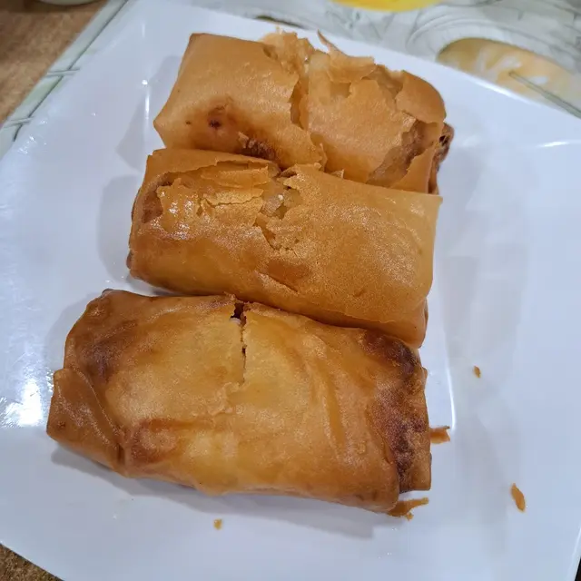 蛋白蝦春巻