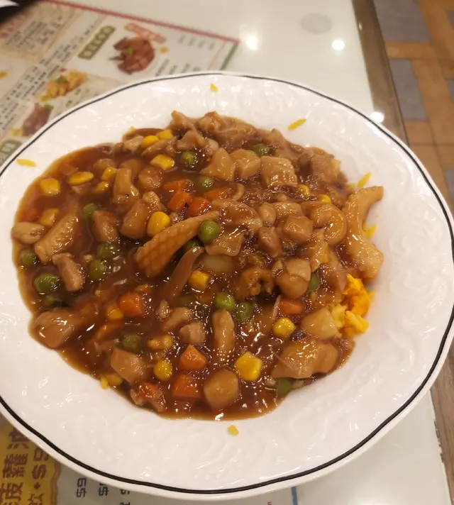 瑤柱海鮮帆立貝福建炒飯