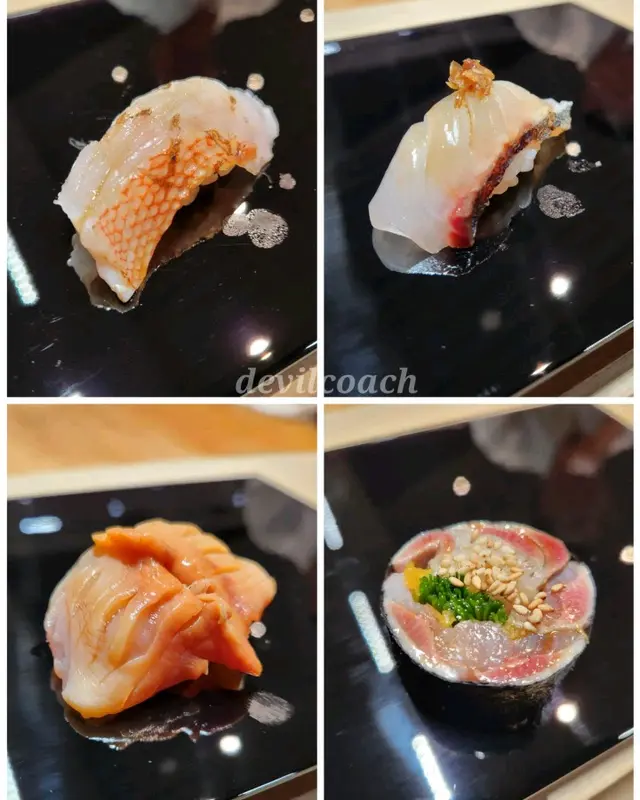 9.喜知翅魚 10.深海池魚11.赤貝 12. 沙甸卷