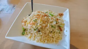 虾仁蛋白炒饭