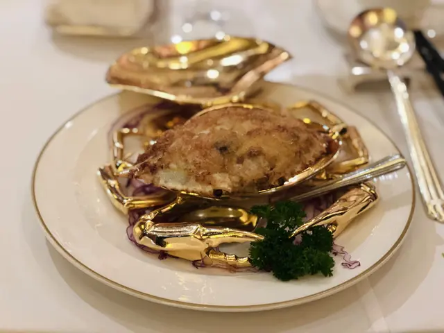 焗釀鮮蟹蓋