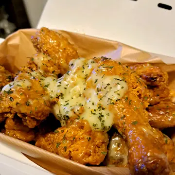 辣椒蛋黄酱炸鸡