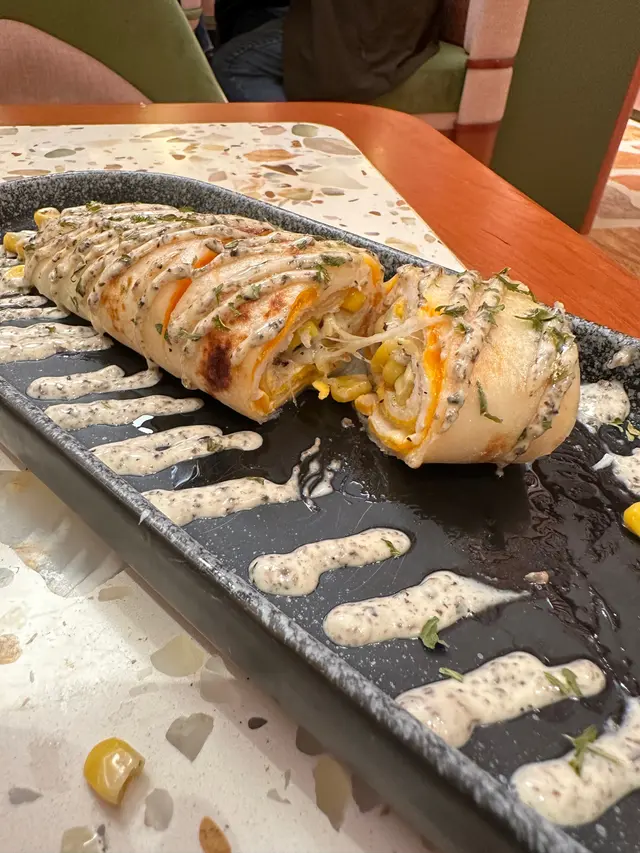 松露粟米起司蛋餅