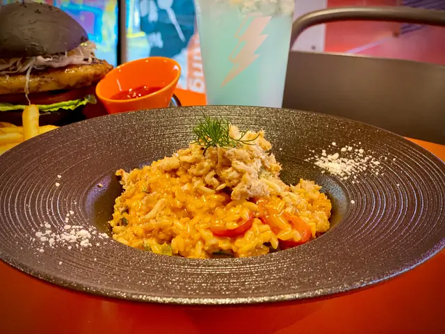LOBSTER SAUCE CRAB MEAT RISOTTO