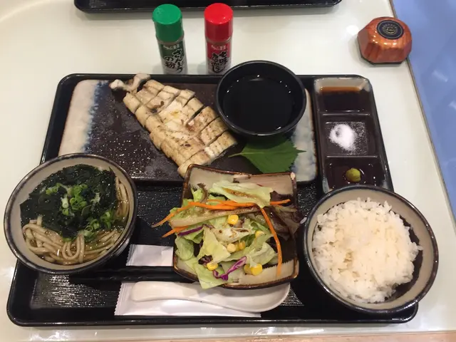 日本白燒鰻魚定食