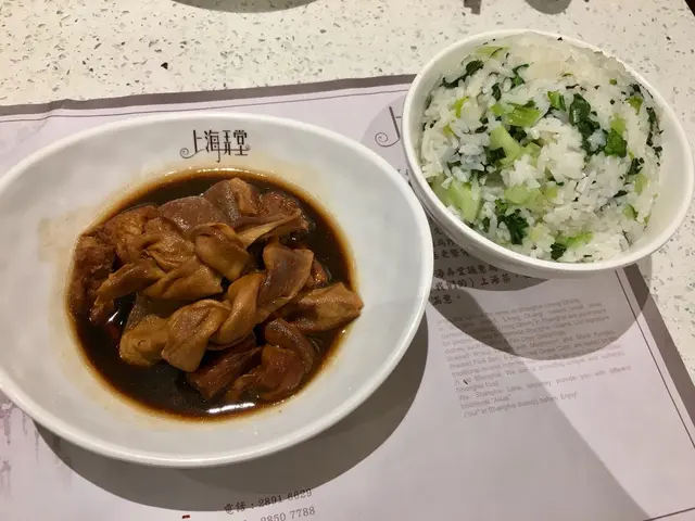 紅燒肉百頁結菜飯