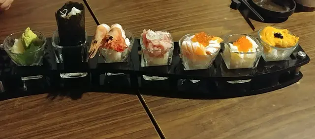 不同種類刺身，新鮮，肥美