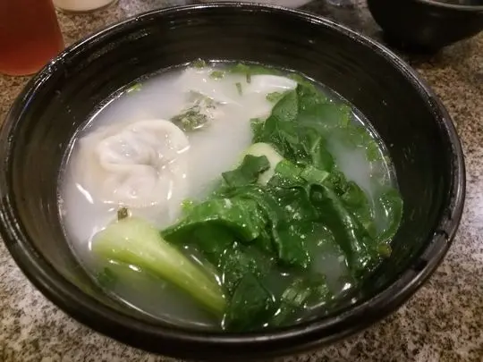 菜肉雲吞