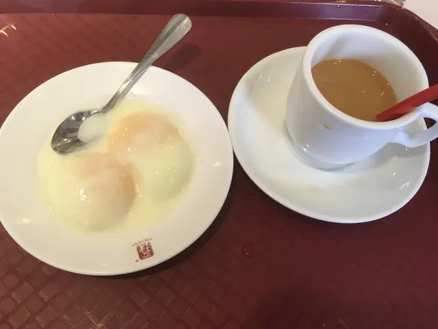 奶茶，溏心蛋