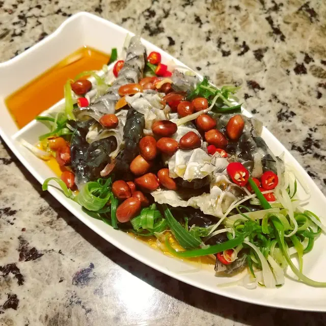 爽脆薑蔥鯇魚皮