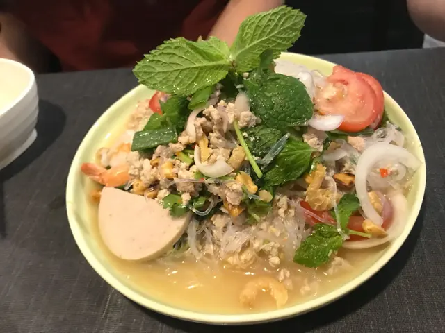 泰式粉絲蝦沙律