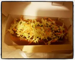 BBQ手撕烤豬熱狗
