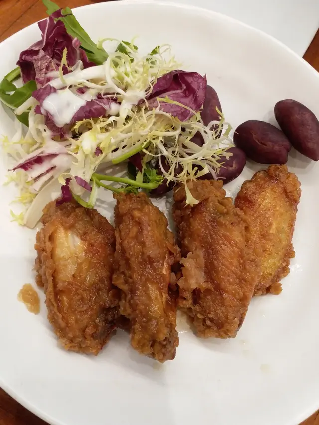 Chicken wing + sweet potoato