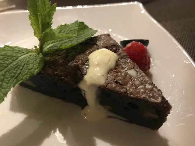 紫薯布朗尼蛋糕