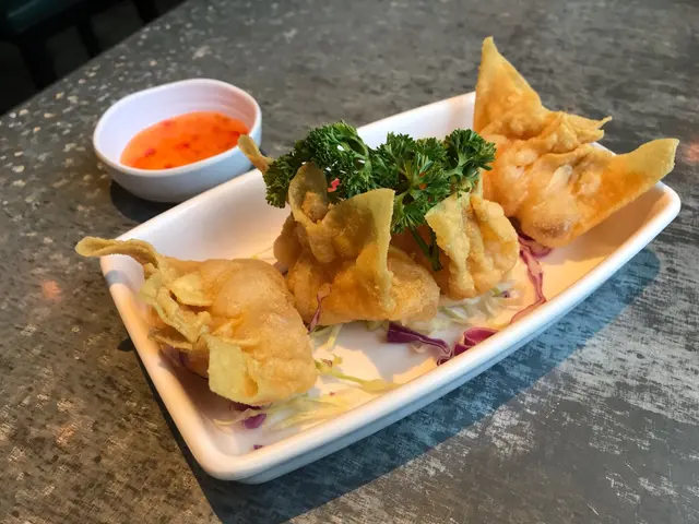 水牛芝士炸雲吞