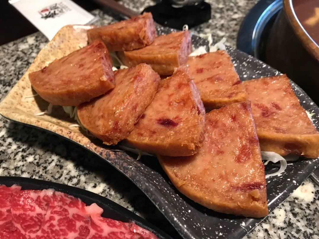 煎午餐肉