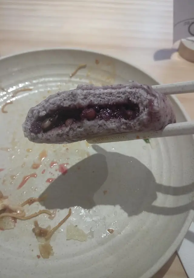 全部都得呢個紫米包叫OK好味、、其實都係普通貨式。