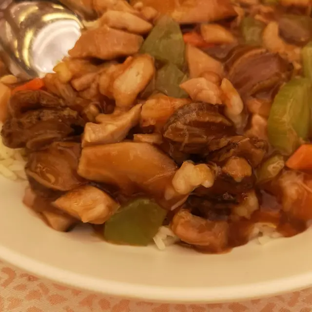 鮑魚帶子福建炒飯