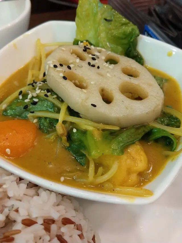 野菜咖喱飯