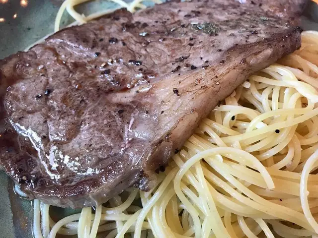 澳洲殼飼肉眼扒意粉