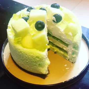 蜜瓜蛋糕