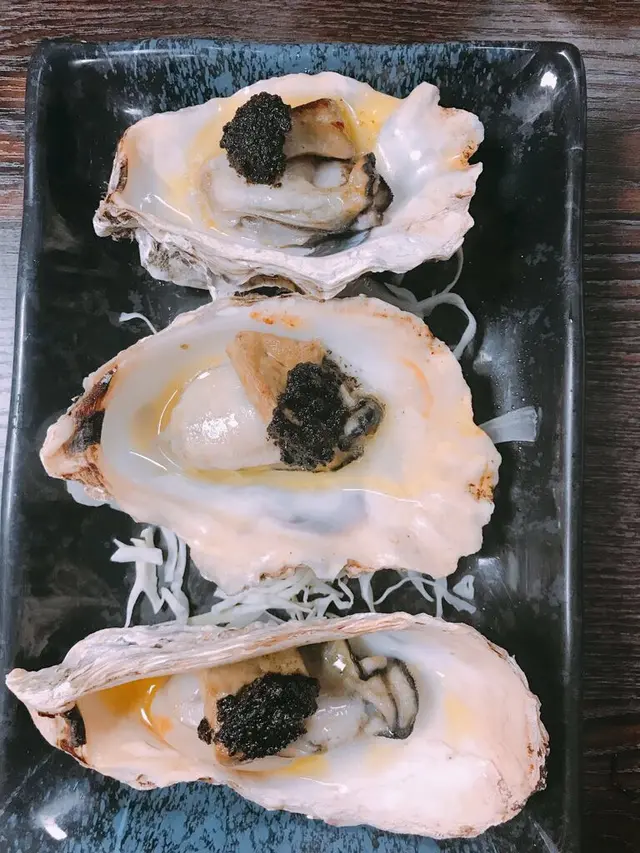 黑松露燒生蠔