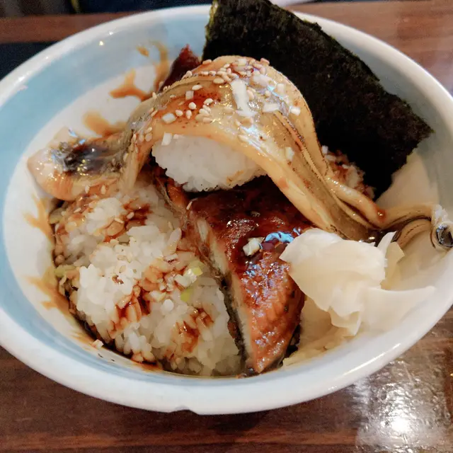 燒雙重鰻魚丼