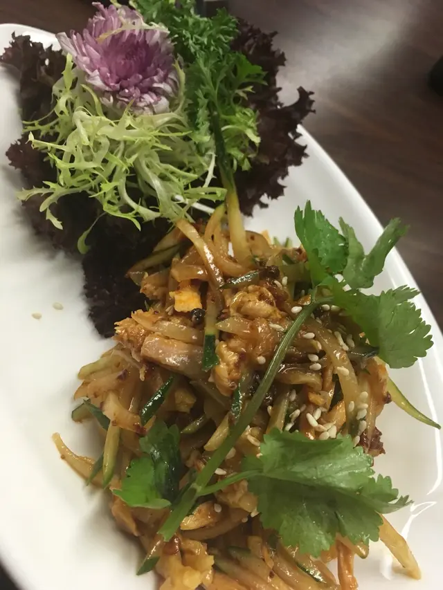 香麻的感覺好正、好爽脆