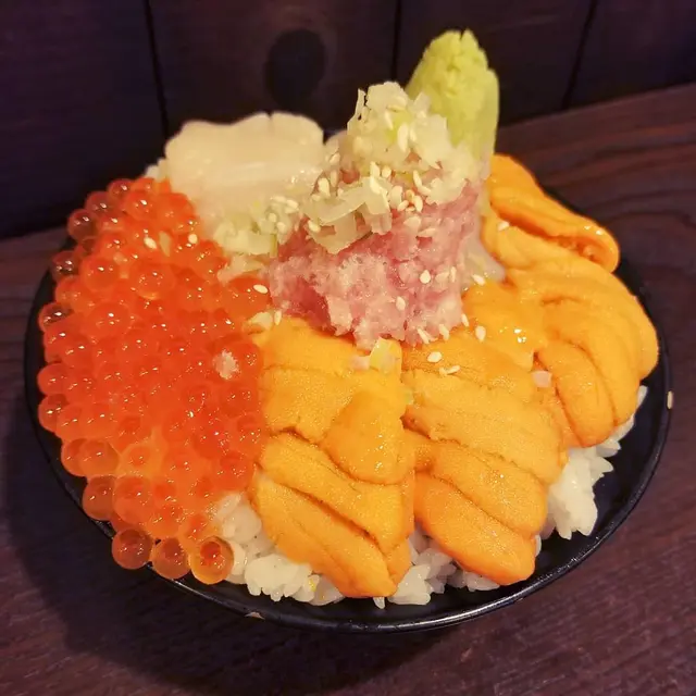 四重爆丼