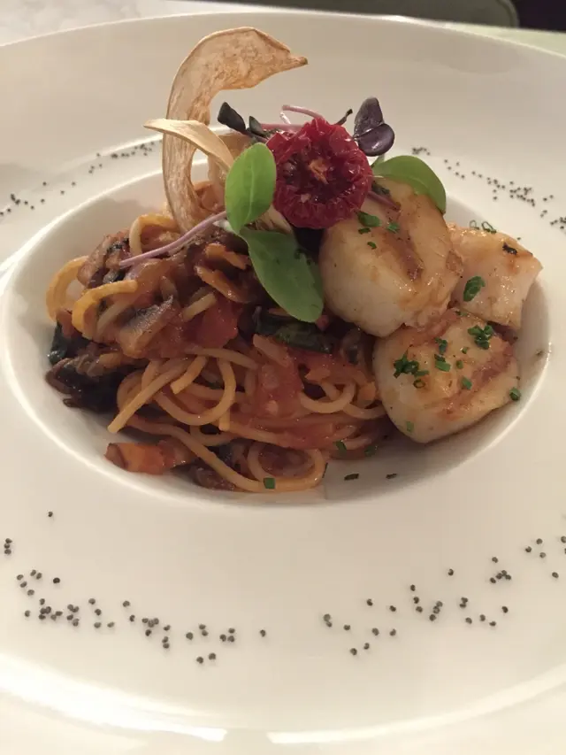 日本北海道帶子鮮茄意粉