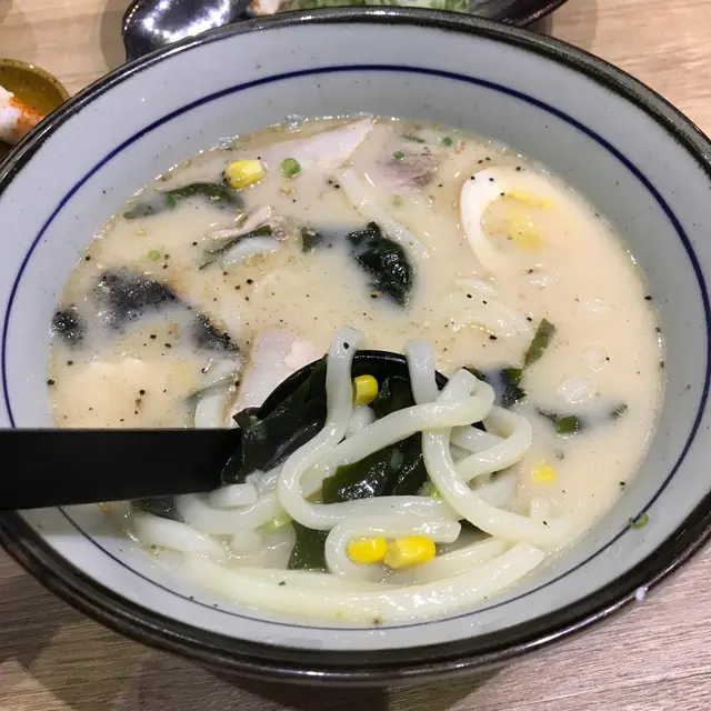 火山燒豚肉烏冬