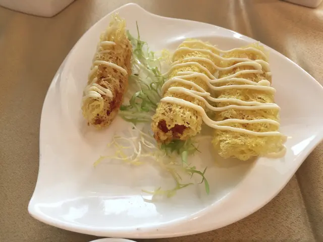 芥香沙律海鮮卷