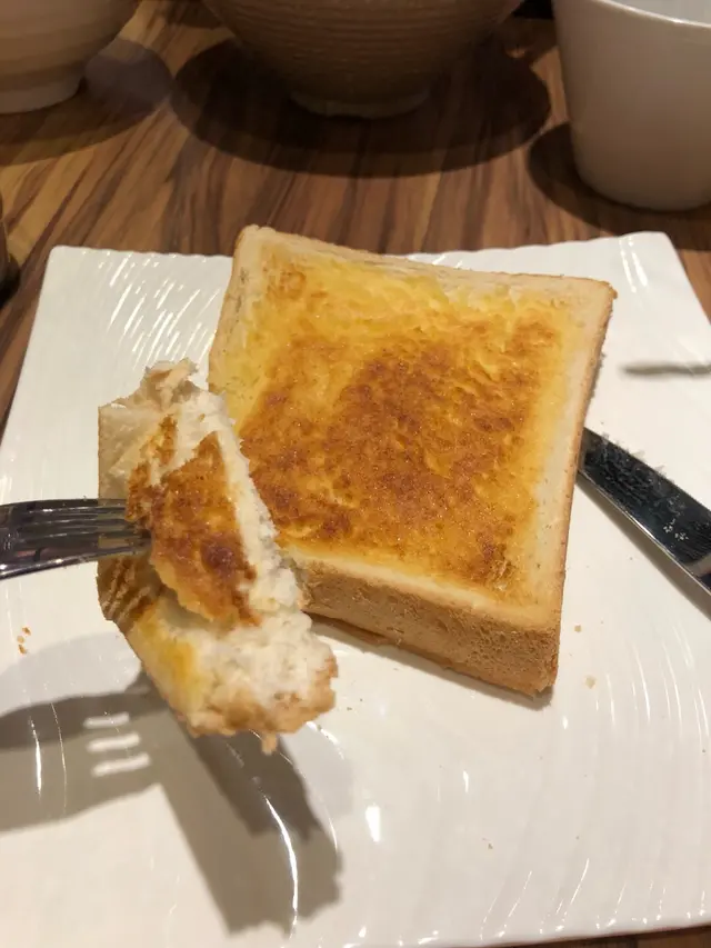 外面小小脆，裡面軟熟