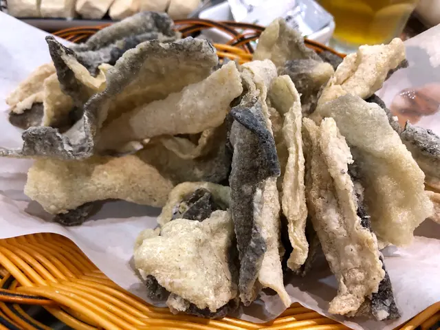 自家製魚皮
