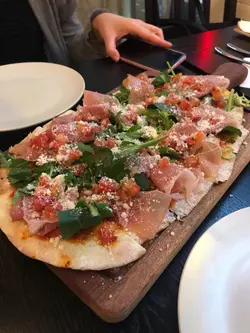 Meat Flat Bread
