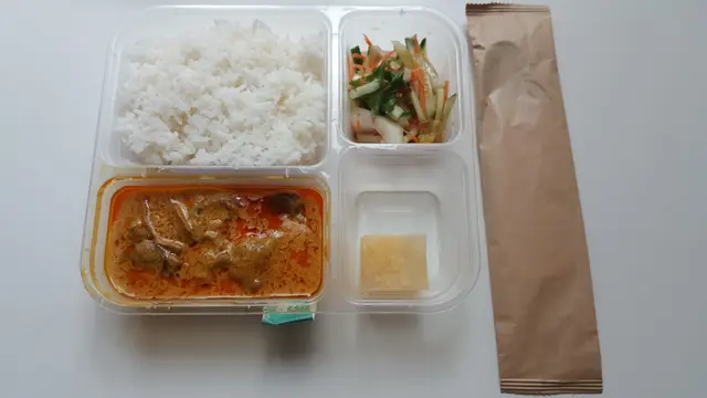 紅咖哩牛坑腩飯