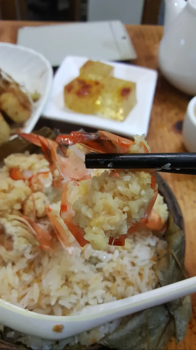 蝦都好鮮甜，蒸得剛剛好，唔會煮過龍，正~
