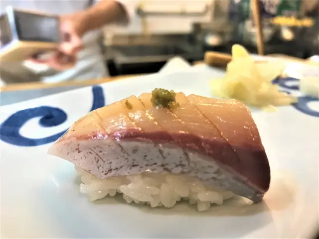 油甘魚壽司