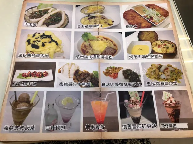 良記餐廳（老鳳冰室）-  餐牌