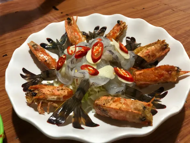 生蝦刺身