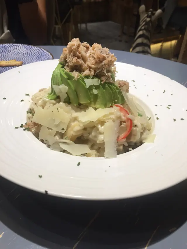 牛油果忌廉蟹肉意大利飯