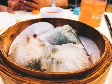 潮洲粉果+菜苗饺