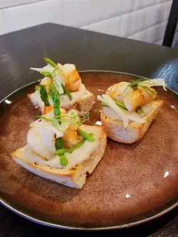 意式鮮蝦普切塔