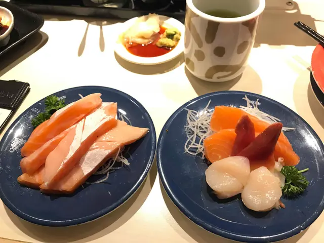 三文魚腩&三文魚三色刺身