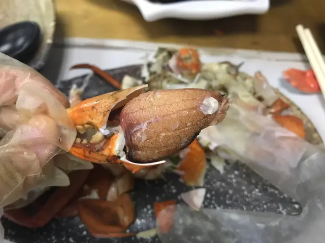 凍蟹一隻(約6両)
