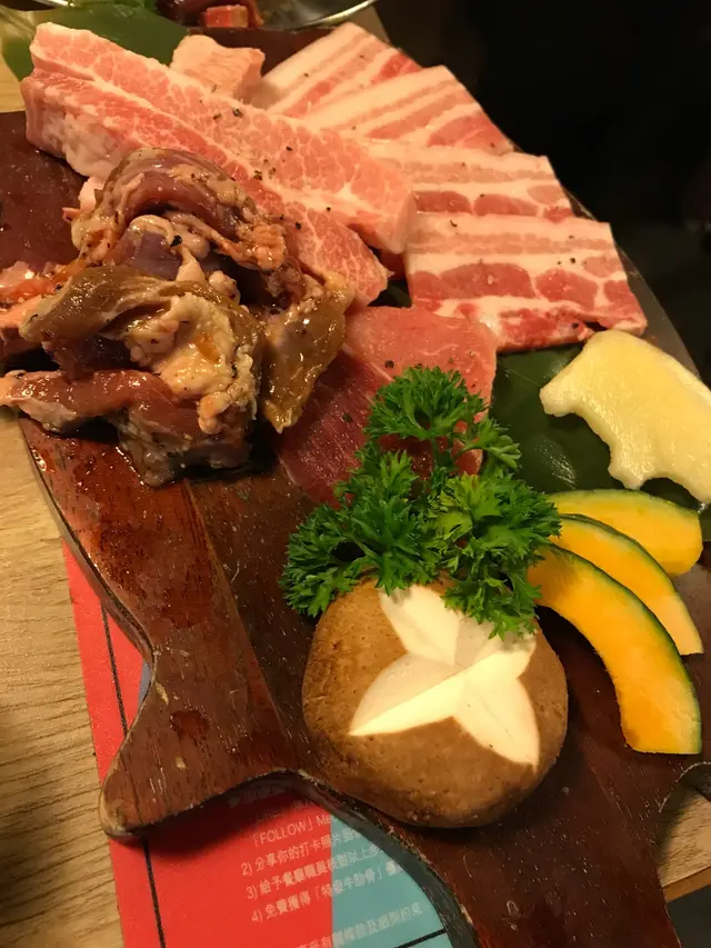 下午的燒烤餐b餐