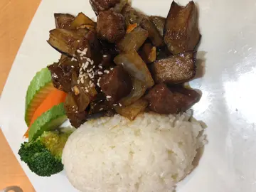 和風牛柳粒飯