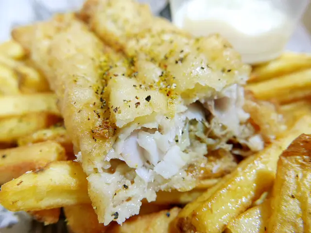 檸檬黑椒炸魚薯條