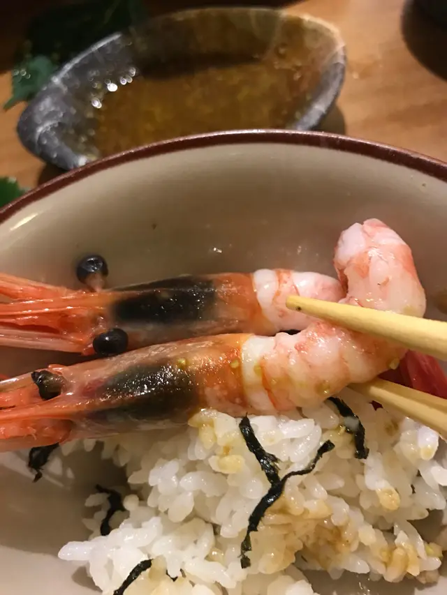 蝦頭有點黑，但整體ok