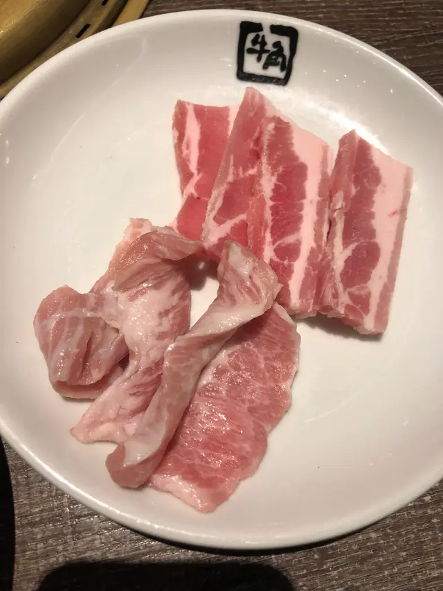 豚肉同豬頸肉